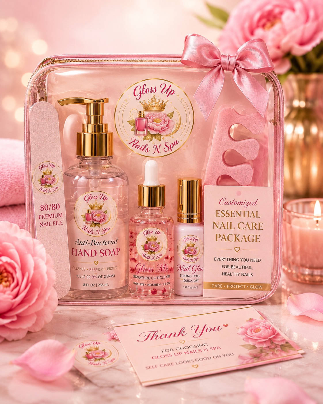 Customized Essential Nail Care Package cover art